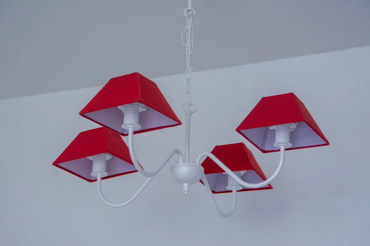 How to Turn a Drum Shade Into a Chandelier