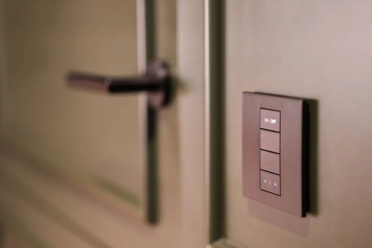 Aprilaire slide switch lock
