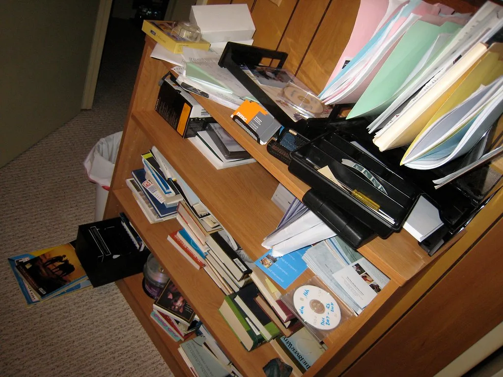 How to Organize a Home Office With Storage Bins