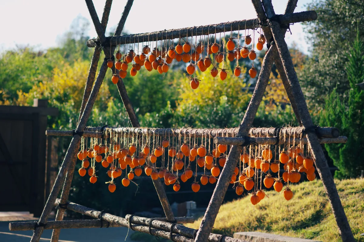 drying a wooden rack after cleaning