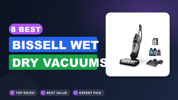 8 Best Bissell Wet Dry Vacuums in 2026