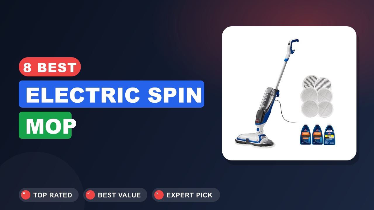 8 Best Electric Spin Mop