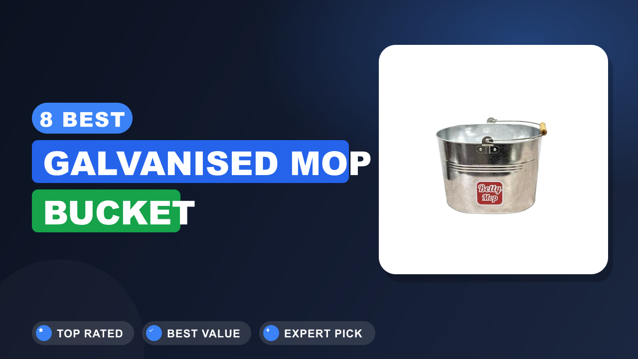 8 Best Galvanised Mop Bucket