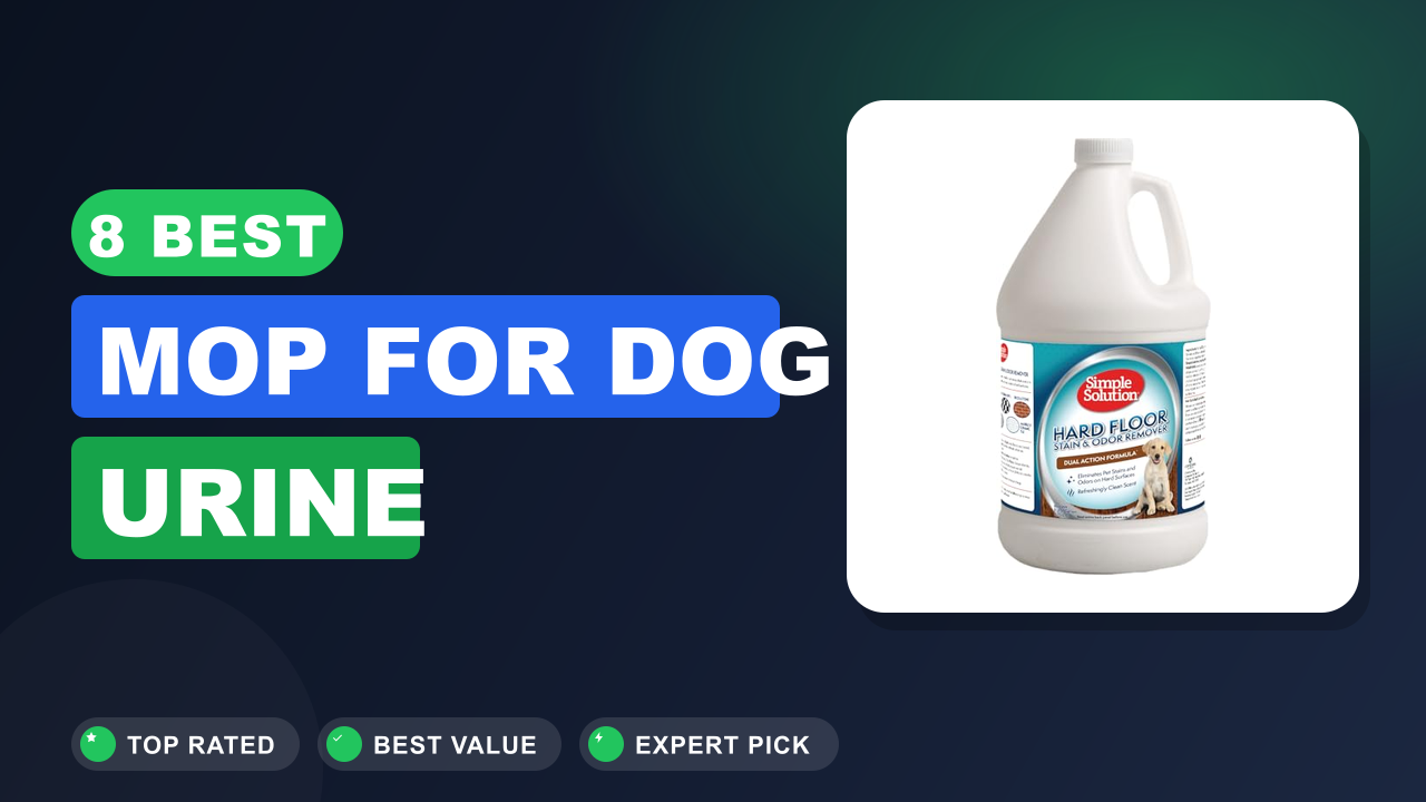 8 Best Mop for Dog Urine