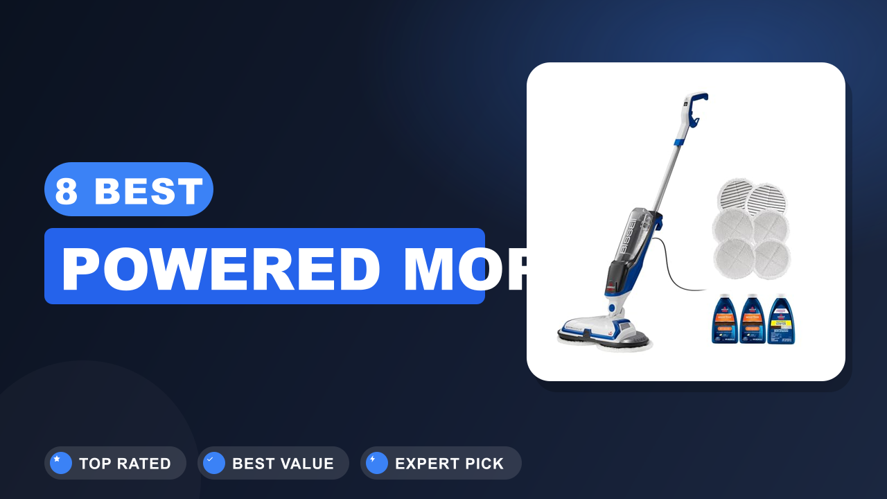 8 Best Powered Mop