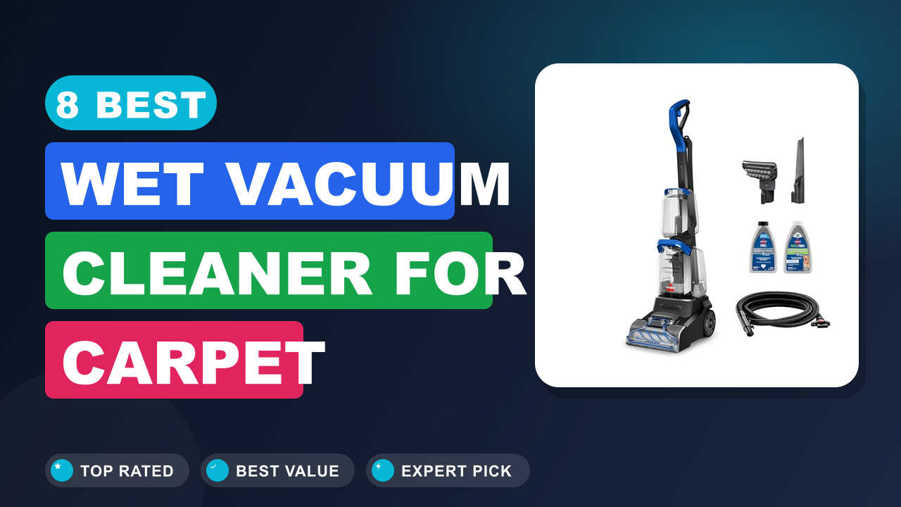 Best Wet Vacuum Cleaner for Carpet