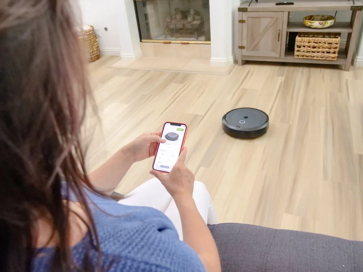 robot vacuum app setup smartphone