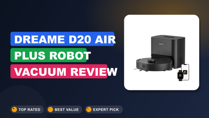 Dreame D20 Air Plus Robot Vacuum Review