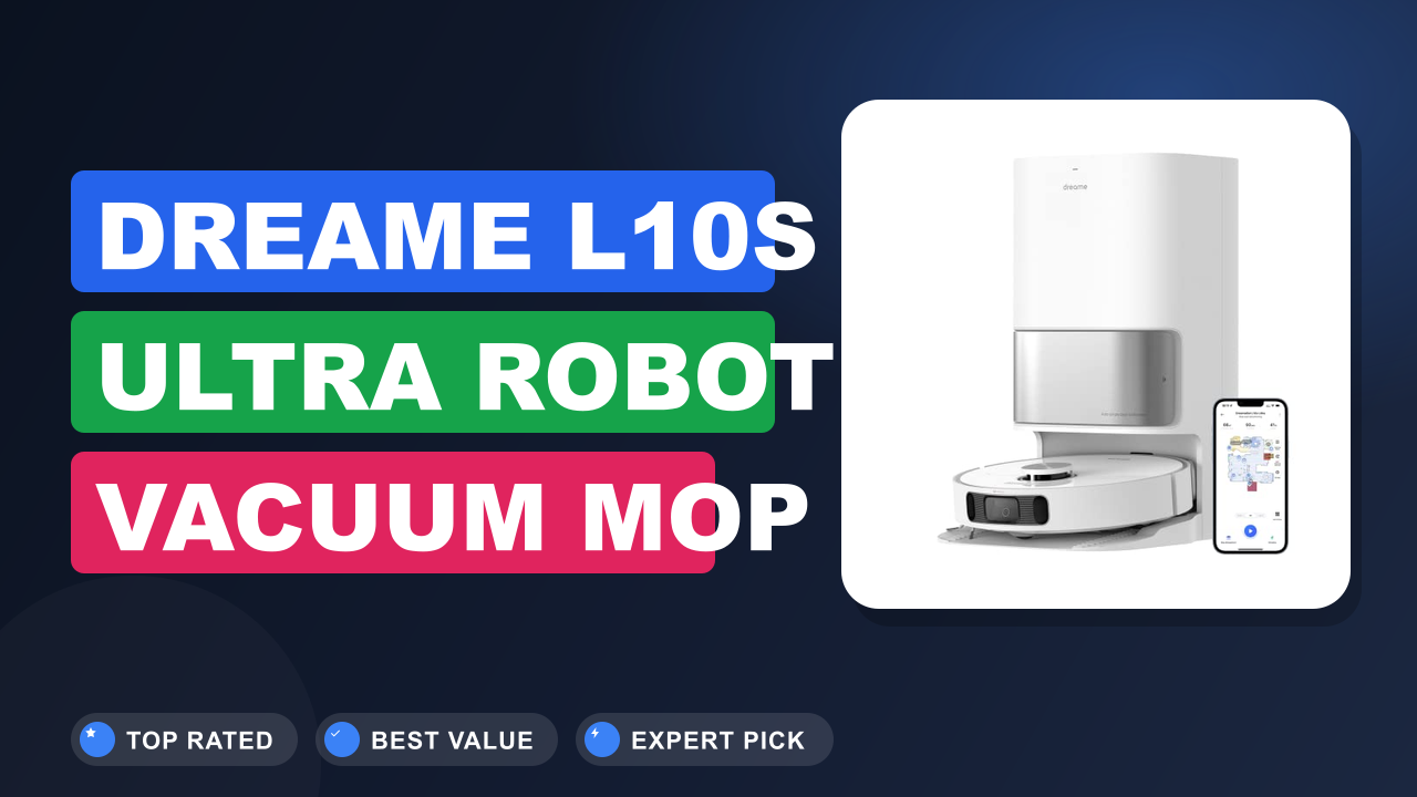 dreame L10s Ultra Robot Vacuum Mop Review