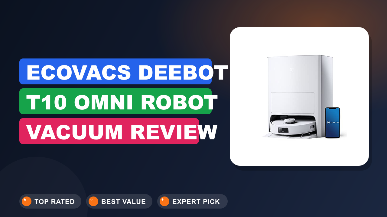 ECOVACS DEEBOT T10 Omni Robot Vacuum Review