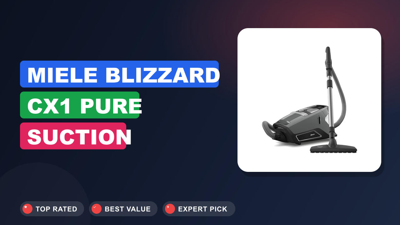 Miele Blizzard CX1 Pure Suction Bagless Review
