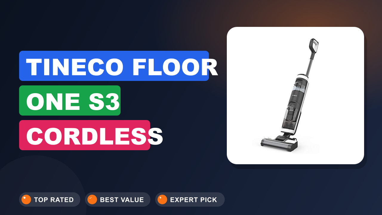 Tineco Floor ONE S3 Cordless Hardwood Review